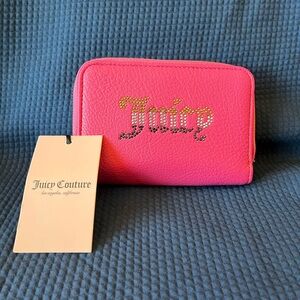 Juicy Couture Bright Pink Wallet NWT